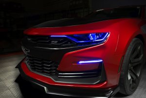 Chevrolet Camaro Headlight Upgrade Kit - ORACLE Lighting - ColorSHIFT RGBW+A - ColorSHIFT - `19-`21 Chevrolet Camaro Headlight Upgrade Kit - ORACLE Lighting - ColorSHIFT RGBW+A - ColorSHIFT - `19-`21